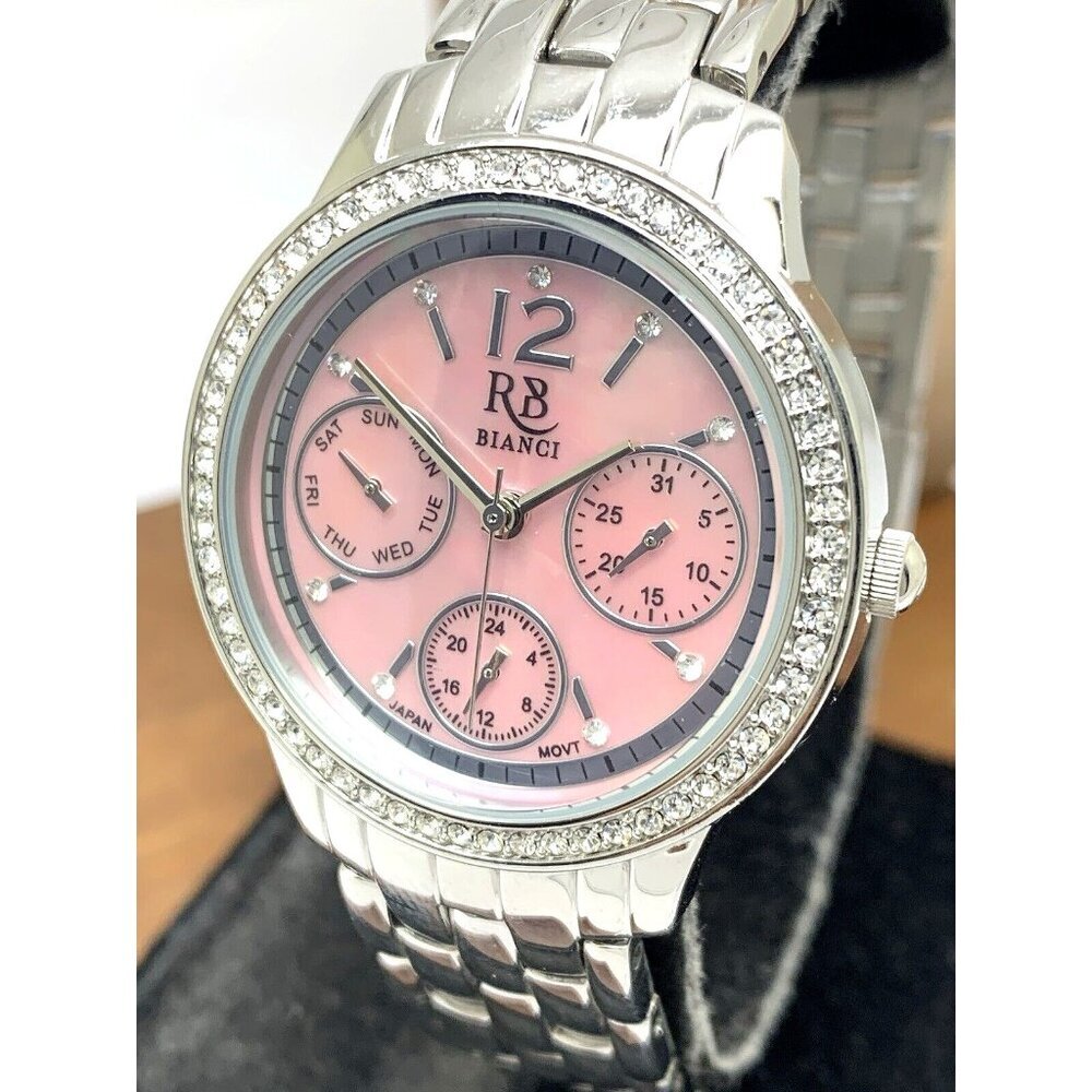 Roberto Bianci Women's Watch RB0842 Valentini Quartz Pink Mother of Pearl Dial